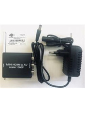 Відео адаптер ATcom HDMI (F) to 3RCA (F) (Power adapter) Black (15275)