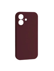 Чохол Silicone Case Camera Protective для Apple iPhone 17 Plum