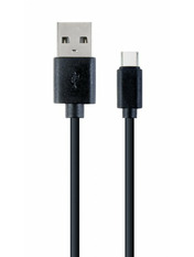 Кабель синхронізації Cablexpert AMCM USB to Type-C Black 1 36W 1m Black (CC-USB2-AMCM-1M)