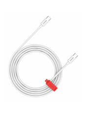 Кабель синхронізації Canyon CC60ABType-C to Type-C 1,2 60W 1,2m White (CND-CC60AB12W)