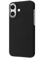 Чохол UAG Copy Carbon Slim with Magnetic Ring для Apple iPhone 16 Black Black (PCCSIP160002)