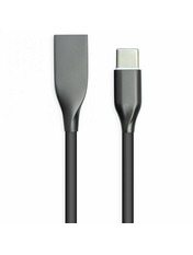 Кабель синхронізації PowerPlant USB to Type-C Black 2 2m Black (CA911257)
