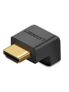 Відео адаптер Ugreen Down-angled 4K Adapter HDMI (M) to HDMI (F) Black (UGR-20109)
