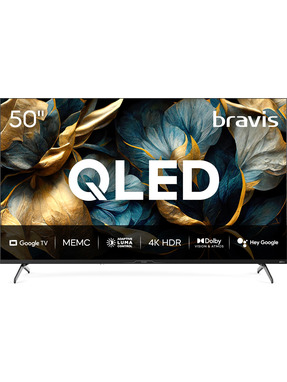 Телевізор Bravis L7000Q 50" Smart TV Black (50L7000Q)