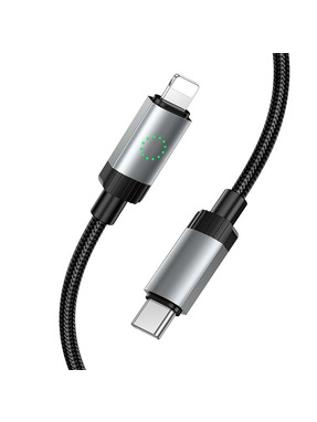 Кабель синхронізації Hoco X117 Star Type-C to Lightning 27W 1m Black