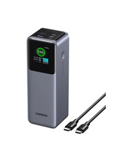 Павербанк Ugreen Nexode Smart Display 2xUSB-C + 1xUSB-A Space Gray 200 25000 200W 25000mAh Space Gray (35525)