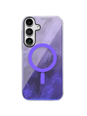 Чохол Shiny Mountain (MagFit) для Samsung Galaxy S25 FE S731 Purple (6978230514)