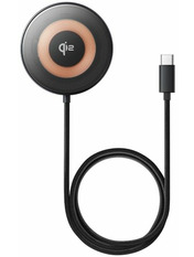 Мережевий зарядний пристрій Baseus Simple Mini4 Magnetic Stand (1 USB-C) 15W Cosmic Black (P10273300121-01)