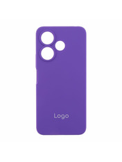 Чохол Liquid Silicone для Xiaomi Redmi 13/Poco M6 4G Elegant Purple