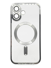 Чохол BeCover Chrome Case для Apple iPhone 16 Plus Silver (712078) Silver