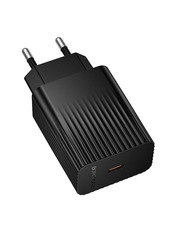 Мережевий зарядний пристрій Borofone BAS73A Black (1 USB-C) 20W Black