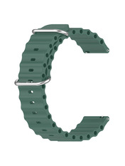 BeCover Wave Style Xiaomi Amazfit Bip/Lite/S Lite/GTR 42 mm/GTS Dark Green