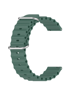 BeCover Wave Style (22mm) Huawei Watch GT 5 (46mm) Dark Green