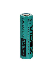 Акумуляторна батарейка Videx 18650 18650 Li-ion 3 400 3400mAh 1шт