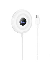 Мережевий зарядний пристрій Hoco CW61 (1 USB-C) 15W White