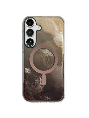 Чохол Shiny Mountain (MagFit) для Samsung Galaxy S25 FE S731 Chocolate (6973820415)