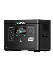 Зарядна станція OUPES S015 LiFePO4 1488 1500 1500W (1488Wh) Black