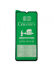 Захисне скло Ceramic для Xiaomi Redmi A1/A2 (OEM) глянсове Black