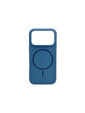 Чохол Cosmic Silicone Case Magnetic для Apple iPhone 17 Pro Azure