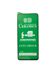 Захисне скло Ceramic для Xiaomi Redmi Note 9S/Note 9 Pro Глянсова Black (OEM) глянсове OEM