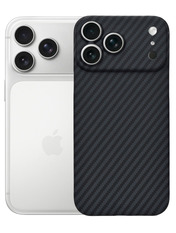 Чохол BeCover FIBRA Carbonite case with MagSafe для Apple iPhone 17 Pro Black Black (715409)