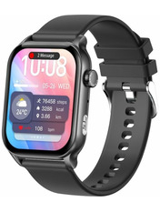 Смарт-годинник Gelius Amazwatch Light GP-SW015 Black Black Metal Case (101272)