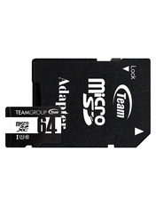 Карта пам'яті Transcend microSDXC 64GB UHS-I U3 + SD-adapter UHS-I U3 64 ГБ