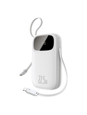 Павербанк Baseus EnerFill FC31 Digital Display 2xUSB-C + 1xUSB-A 20000 22.5 Moon White 22,5W 20000mAh Moon White (P10082107213-00)