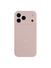 Чохол Silicone Case Full Size with Frame для Apple iPhone 18 Pro Chalk Pink Chalk Pink (6947109283)