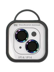 Захисне скло інше Metal Classic на камеру для Apple iPhone 15/15 Plus глянсове Transparent