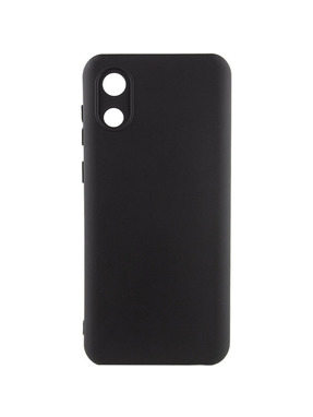 Чохол Silicone Cover Lakshmi Full Camera (A) для Samsung Galaxy A03 Core A032 Black (6937109284)