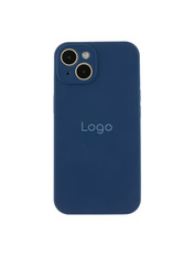 Чохол Silicone Case Full Size with Frame для Apple iPhone 14 Deep Navy Deep Navy (6952710843)