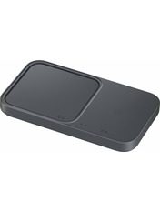 Мережевий зарядний пристрій Samsung Wireless Charger Duo Dark Grey (1 USB-C) 15W Dark Grey (EP-P5400BBEGEU)