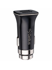 Автомобільний зарядний пристрій Gelius GP-CC01 15W Lightning 2 USB-A Black 2 USB-A + кабель Lightning Black (92662)