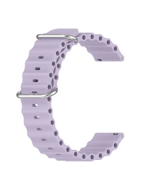 BeCover Wave Style (22mm) Huawei Watch GT 5 (46mm) Light Purple