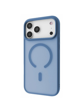 Чохол Wave Matte Insane Case with Magnetic Ring для Apple iPhone 17 Pro Max Light Blue (6953182047)