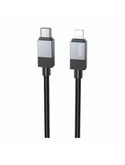 Кабель синхронізації Hoco X110 Type-C to Lightning 27W 1m Black