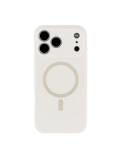 Чохол Glow Silicone Case Full Camera with Magsafe для Apple iPhone 18 Pro Max White White (6958173024)