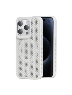 Чохол AeroCool with MagSafe для Apple iPhone 15 Pro Max White (6917482039)