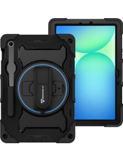 Чохол BeCover Horizontal handle Samsung Galaxy Tab S10 FE Plus (SM-X620/SM-X626) Чорний Black