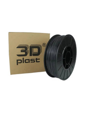 Філамент 3Dplast PLA 1,75mm 0.85 Graphite Gray 0,85kg Graphite Gray (3DPLA17508GGF)
