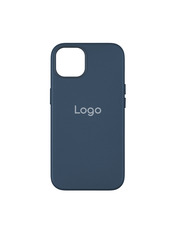 Чохол Leather Leather Case with MagSafe для Apple iPhone 13 Indigo Blue
