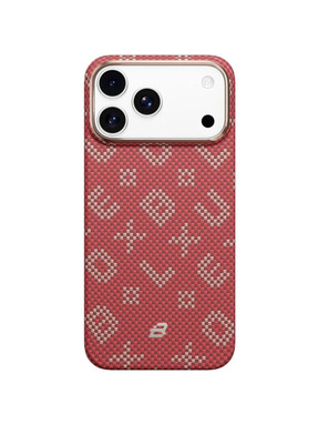 Чохол Blueo Gilded Tactile Woven with Magnetic Fit для Apple iPhone 17 Pro Red (6981350724)