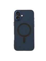 Чохол Space Magnetic Color with Magsafe для Apple iPhone 16 Dark Blue Dark Blue (6972850314)