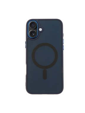 Чохол Space Magnetic Color with Magsafe для Apple iPhone 16 Dark Blue (6972850314)