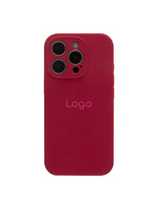 Чохол Silicone Case Full Size with Frame для Apple iPhone 16 Pro Max Rose Red Rose Red (6984017253)