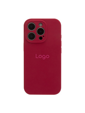 Чохол Silicone Case Full Size with Frame для Apple iPhone 16 Pro Max Rose Red (6984017253)