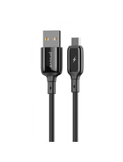 Кабель синхронізації Proove FLEX USB to microUSB Black 20W 1m Black (CCFM20001301)
