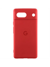 Чохол Silicone Case Full Camera (HC) для Google Pixel 7A Red