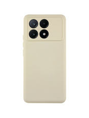 Чохол Silicone Cover Silicone Case Lakshmi Full Camera для Xiaomi Poco X6 Pro Sand